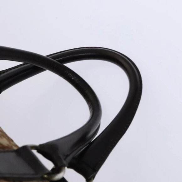 Christian Dior Trotter Canvas Boston Bag Brown Auth EC203 - Picture 9 of 16